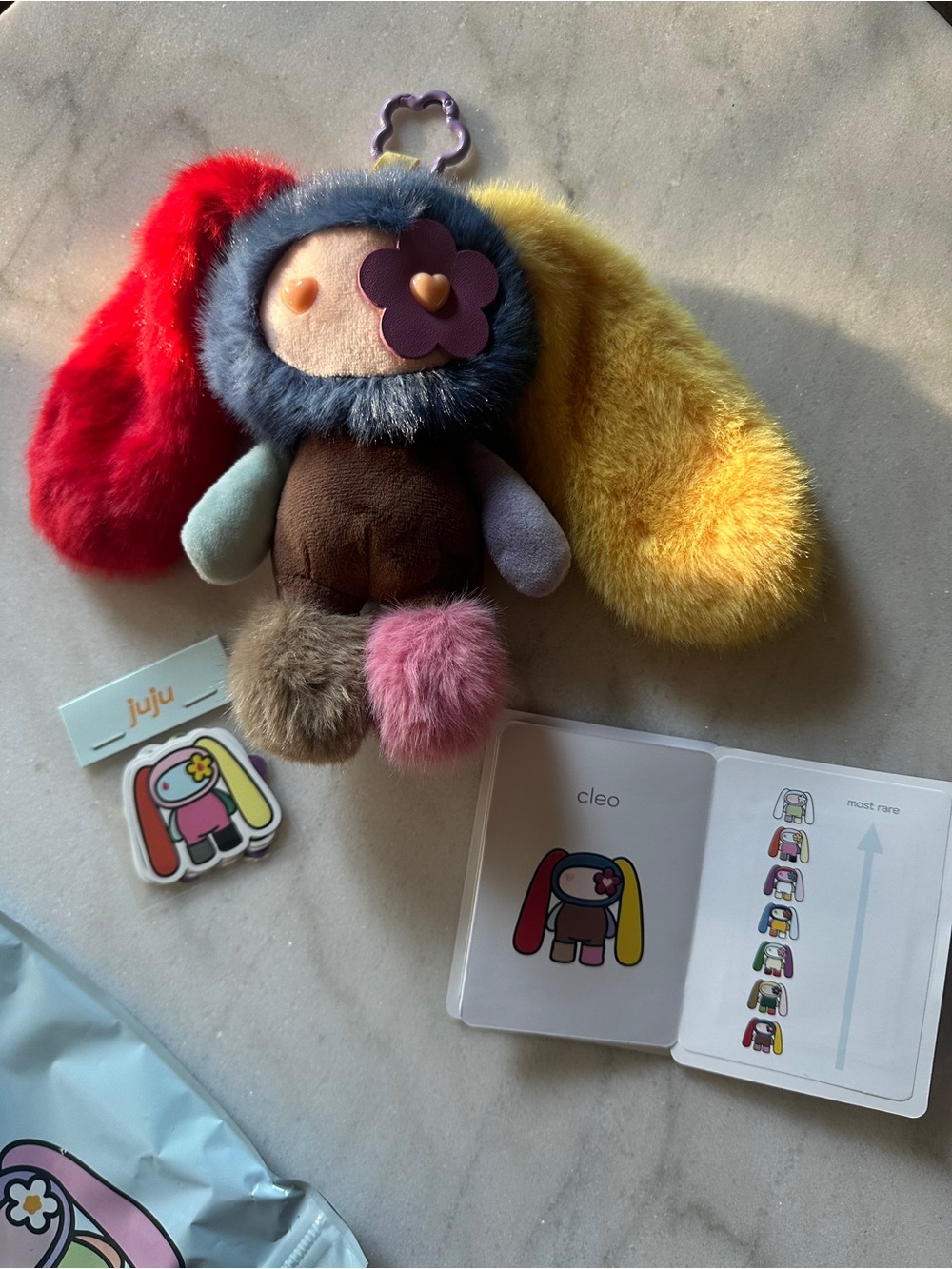 JUJU-CJ HENDRY Multicolored juju bag charm